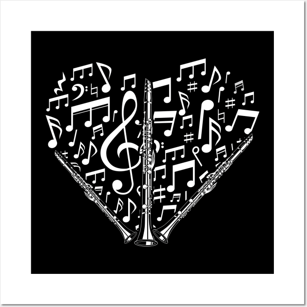 Flute Musical Instrument Fluter Wall Art by shirtsyoulike